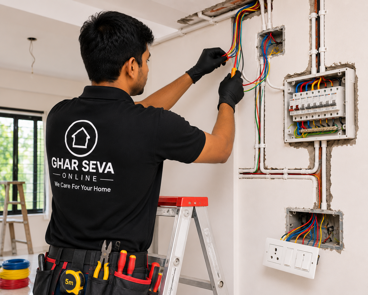 New Internal Wiring per (5mtr) in Chaitanyapur