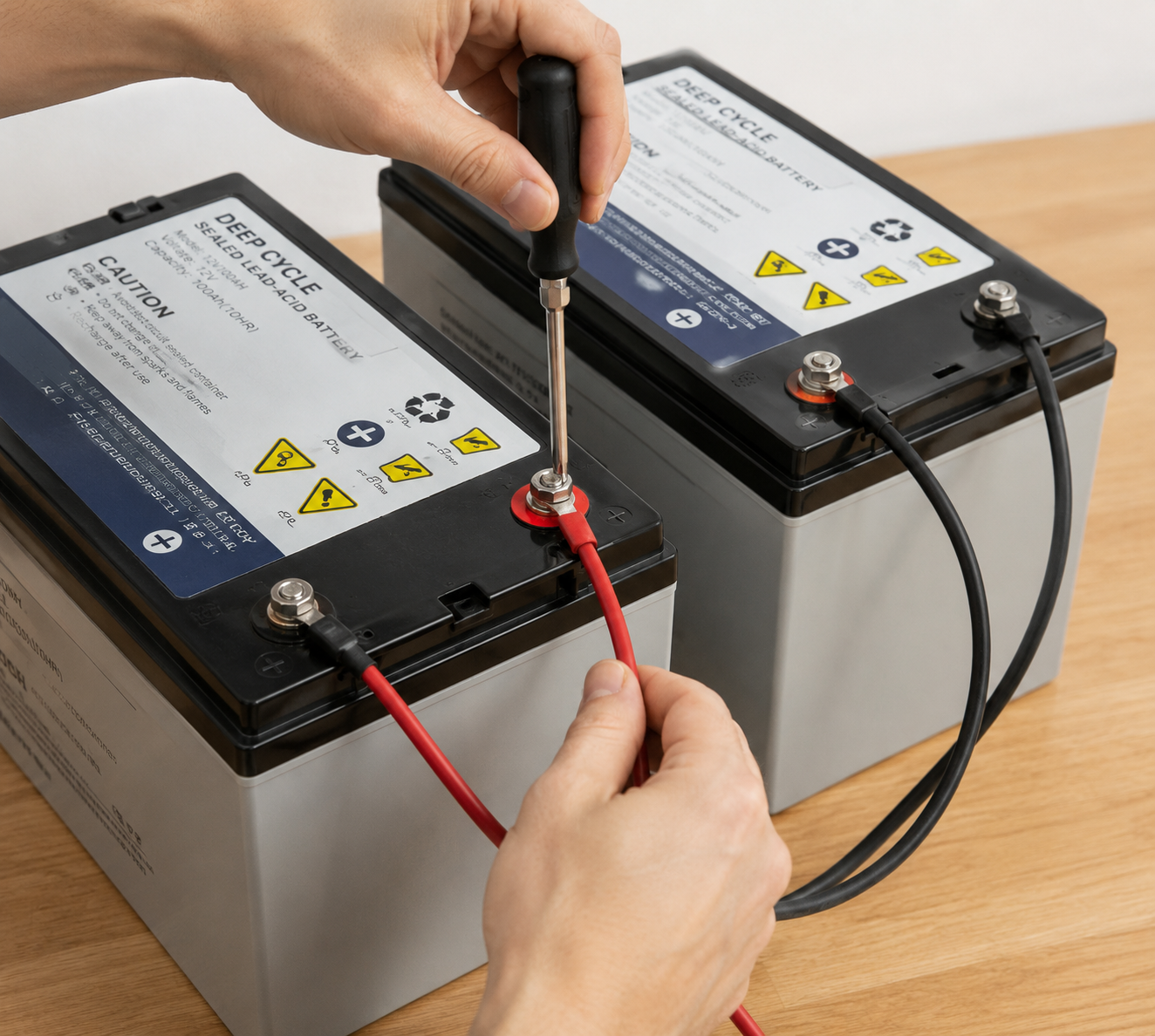 Inverter Installation (2 Battery) in Chaitanyapur